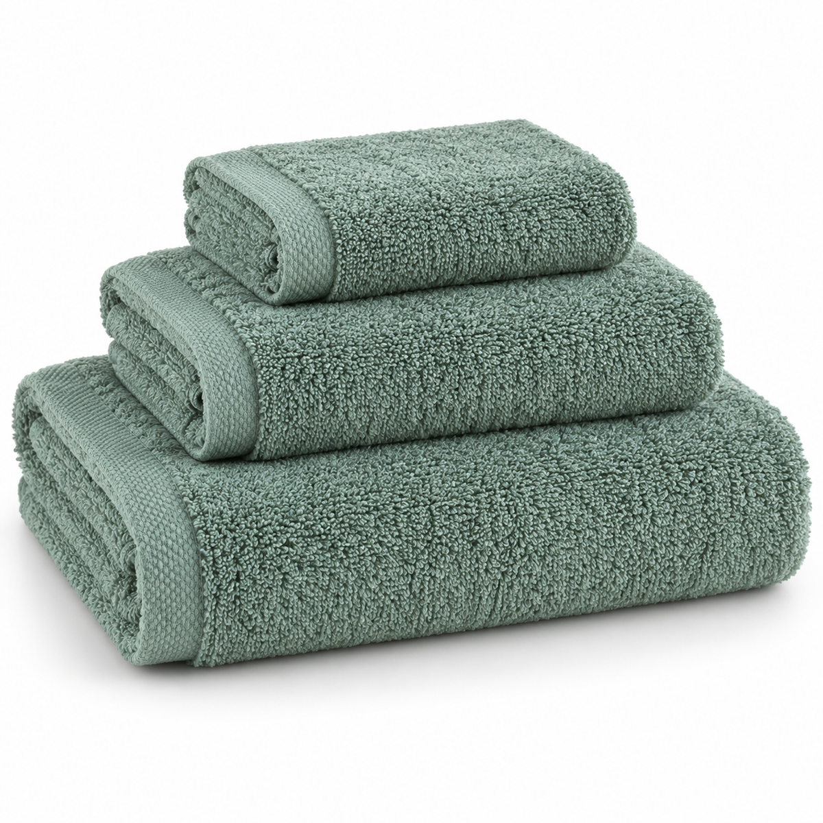 Set asciugamani bagno 3 pezzi Ambrosiana in puro cotone – 600 g/m²