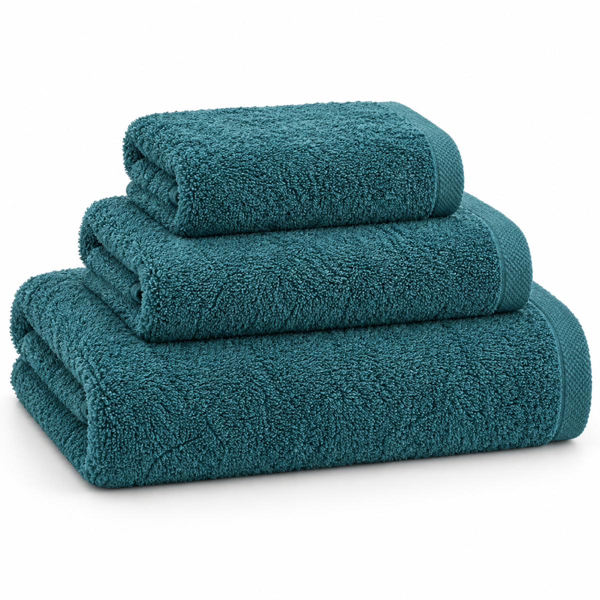 Set asciugamani bagno 3 pezzi Ambrosiana in puro cotone – 600 g/m²