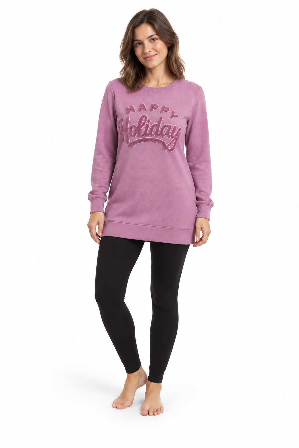 Pigiama donna maxi maglia + legginings