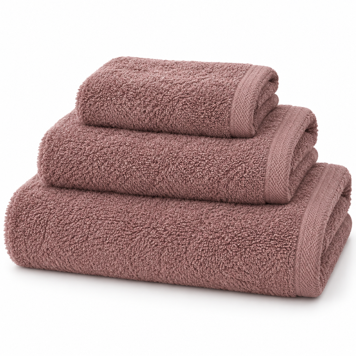 Set asciugamani bagno 3 pezzi Ambrosiana in puro cotone – 600 g/m²