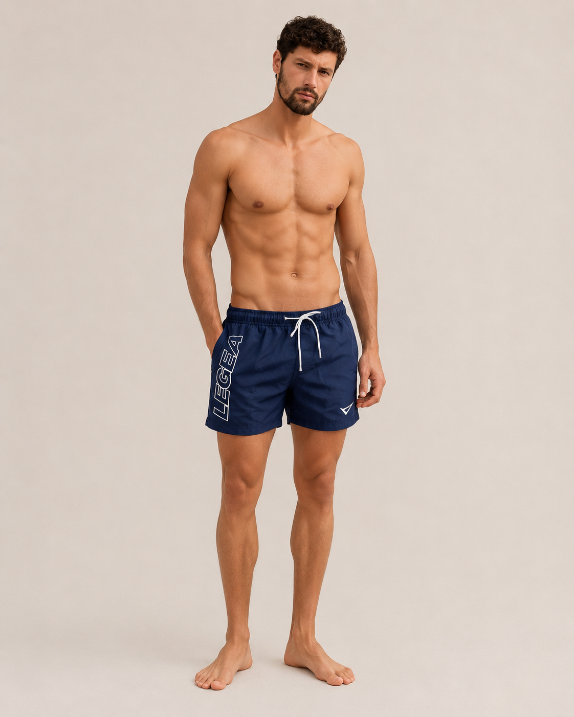 Costume boxer uomo short LEGEA - Blu