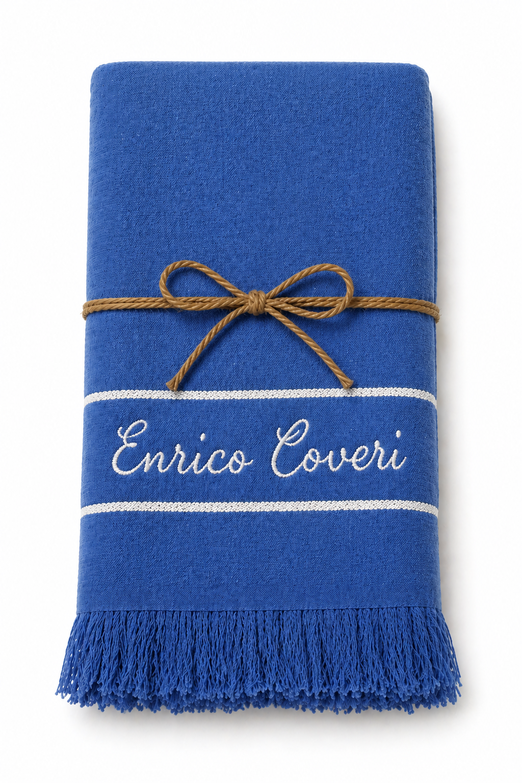Telo Mare Fouta Enrico Coveri con Frange – Leggero e Super Assorbente