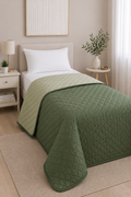 Trapuntino primaverile Indicolor letto singolo