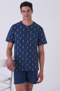 Pigiama corto uomo t-shirt + shorts