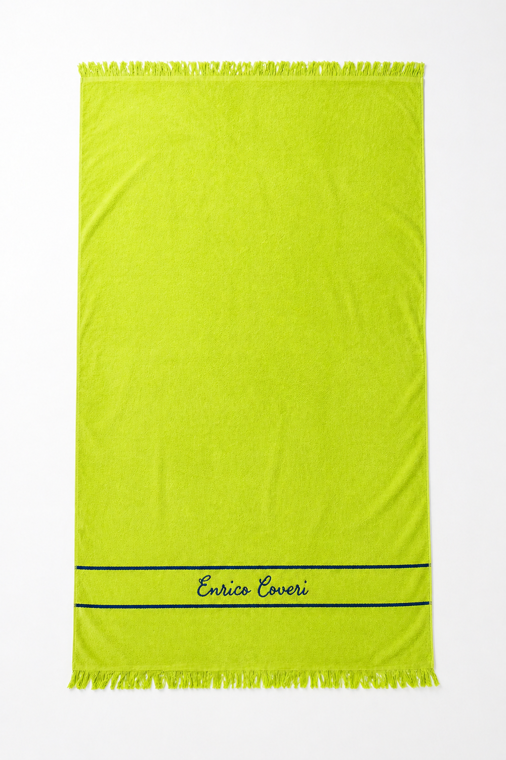 Telo Mare Fouta Enrico Coveri con Frange – Leggero e Super Assorbente