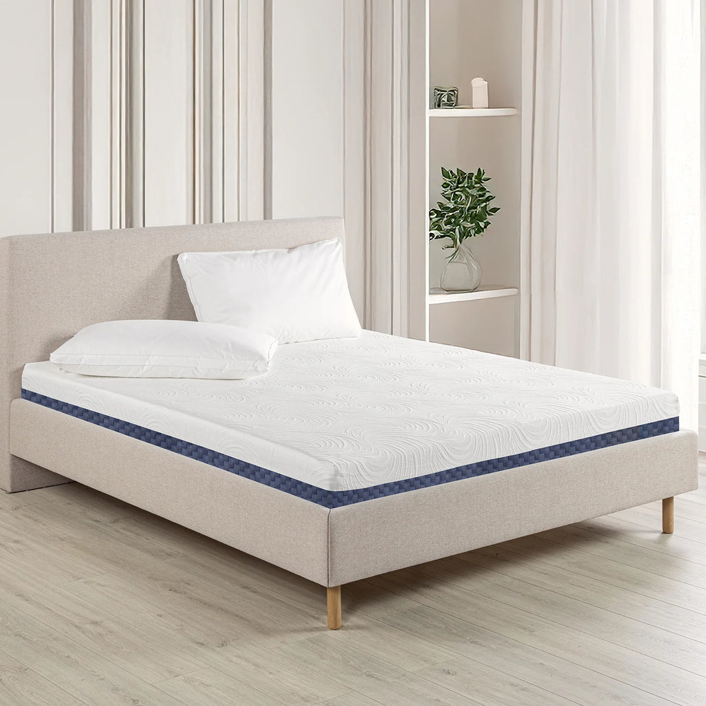 Materasso Matrimoniale Memory Foam Caleffi Comfort Duo – 20 cm, Ergonomico Made in Italy.