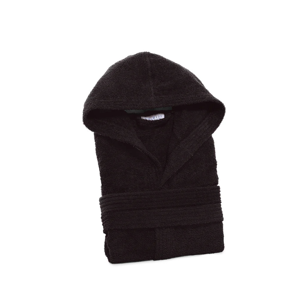 Accappatoio in Spugna di cotone Con Cappuccio Caleffi Minorca Unisex