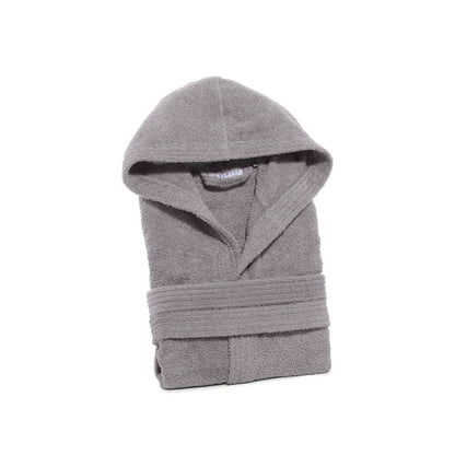 Accappatoio in Spugna di cotone Con Cappuccio Caleffi Minorca Unisex