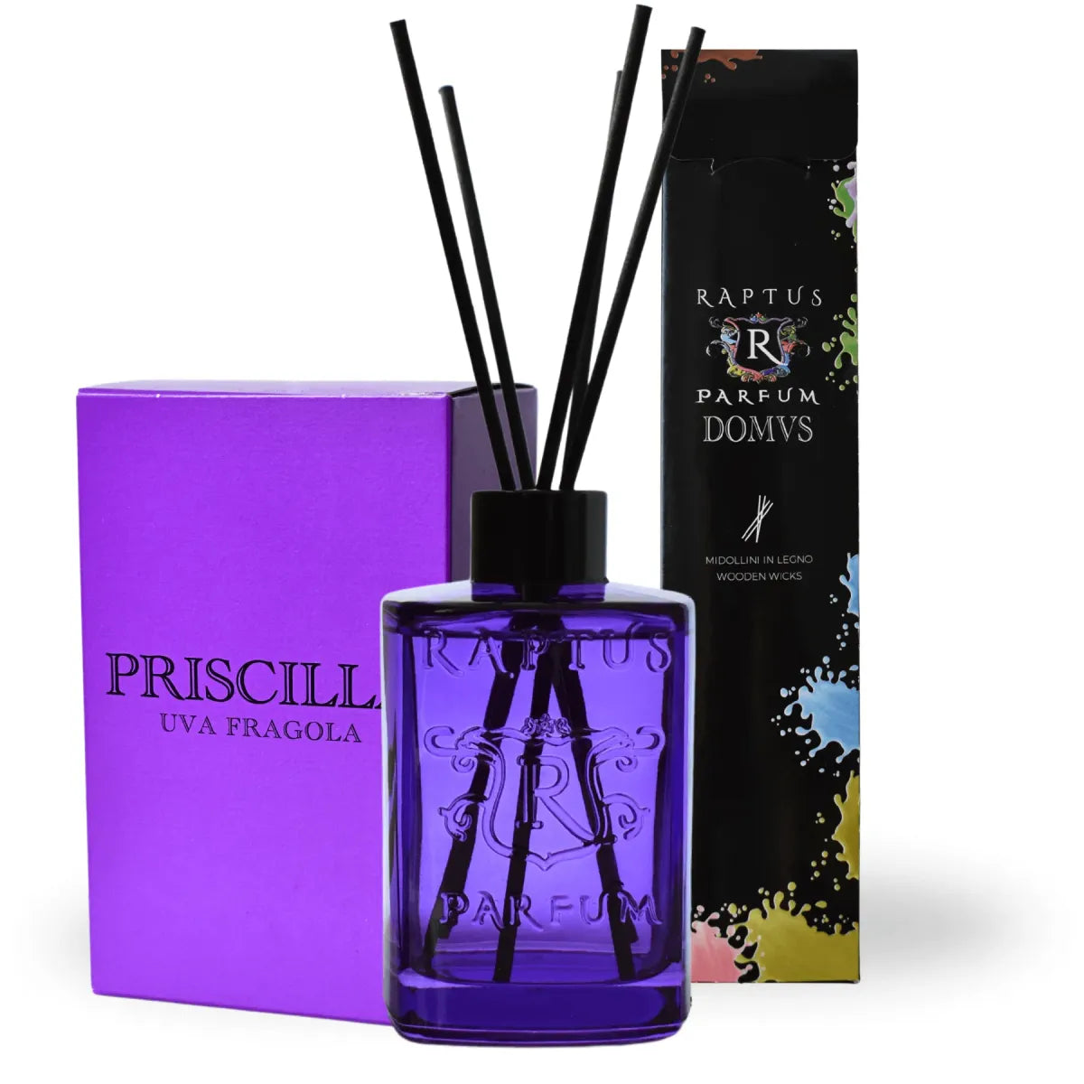 Diffusore per ambiente PRISCILLA  - Uva fragola 300ml