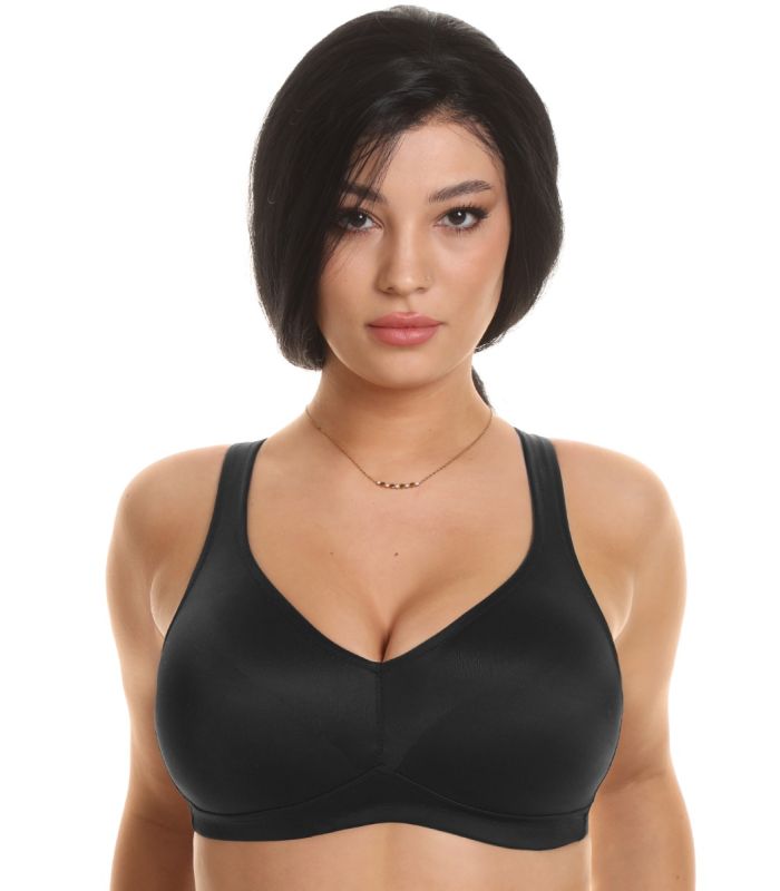 Reggiseno preformato senza ferretto - Nero