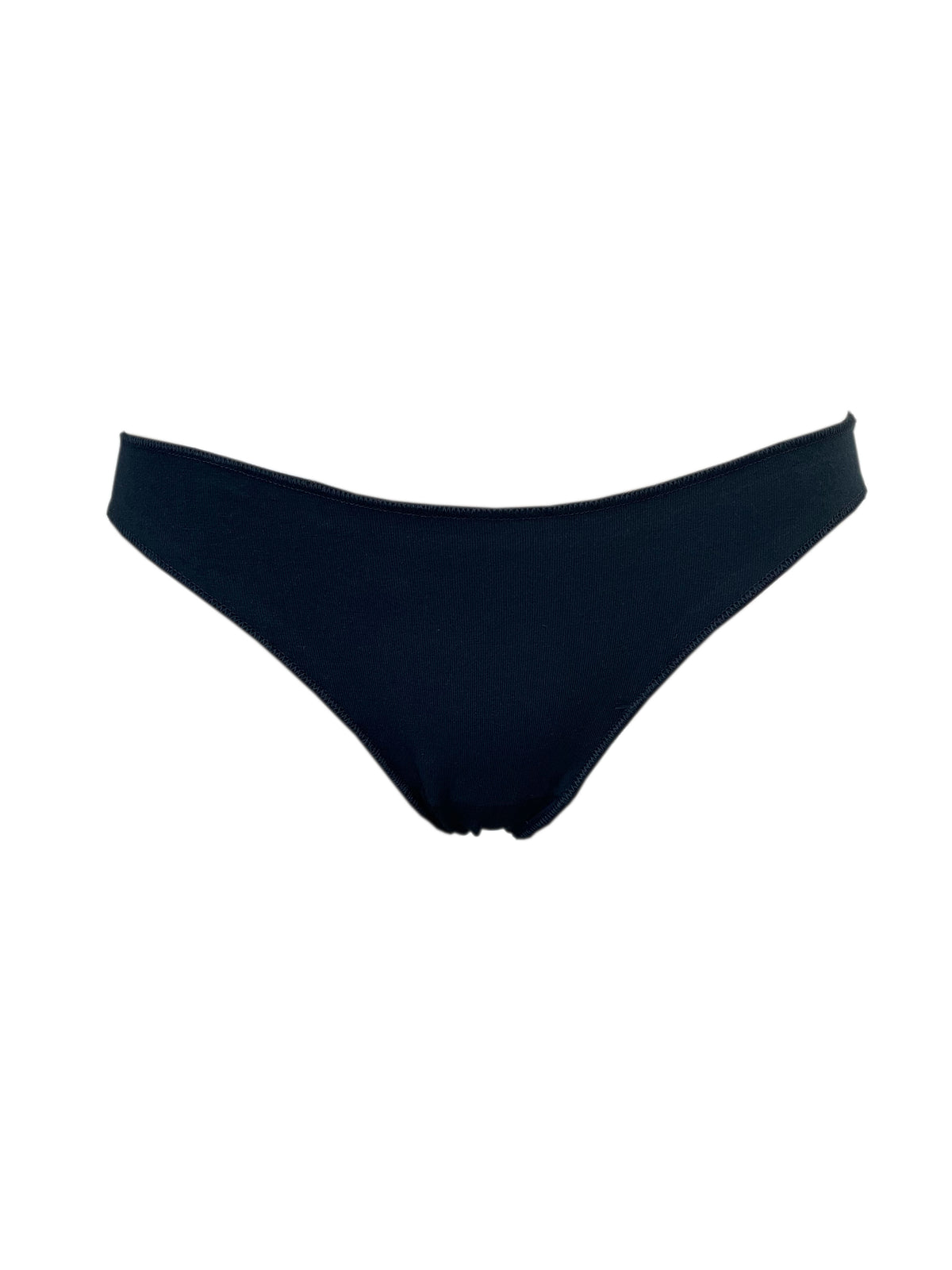 Slip brasiliano 3-Pack Cotonella - Nero