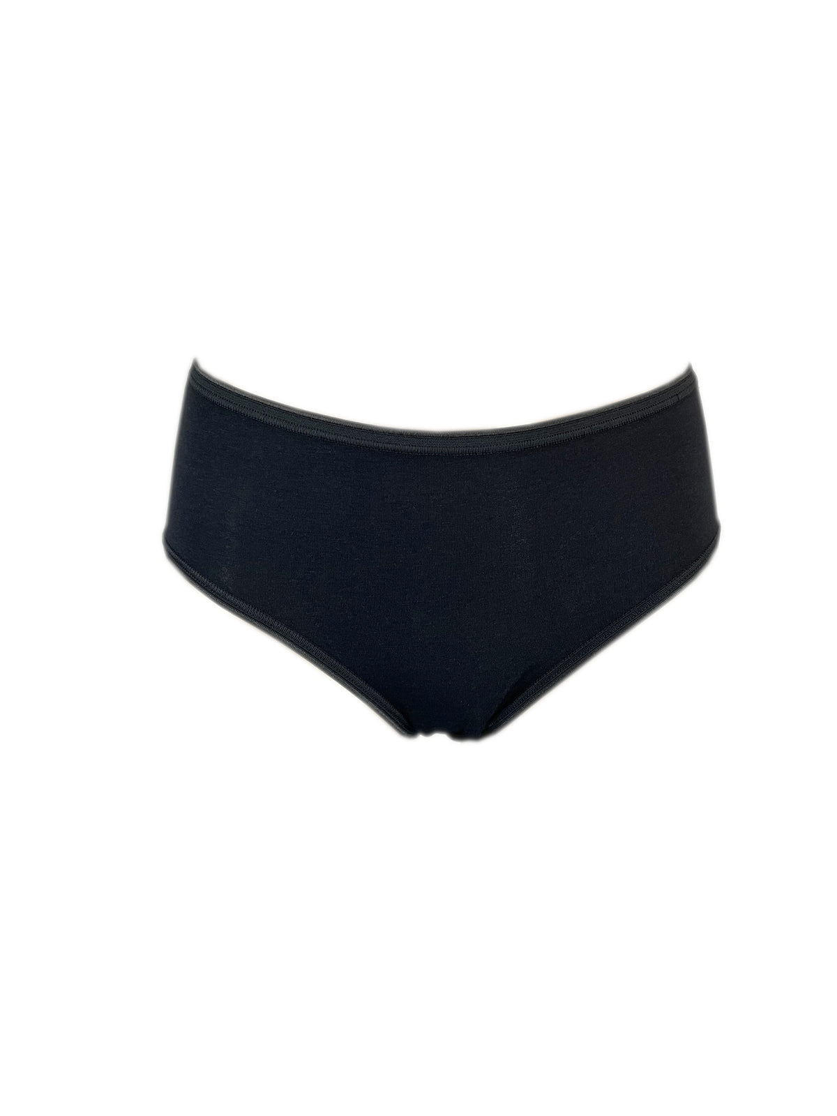Slip donna midi 3 pack Cotonella - Nero