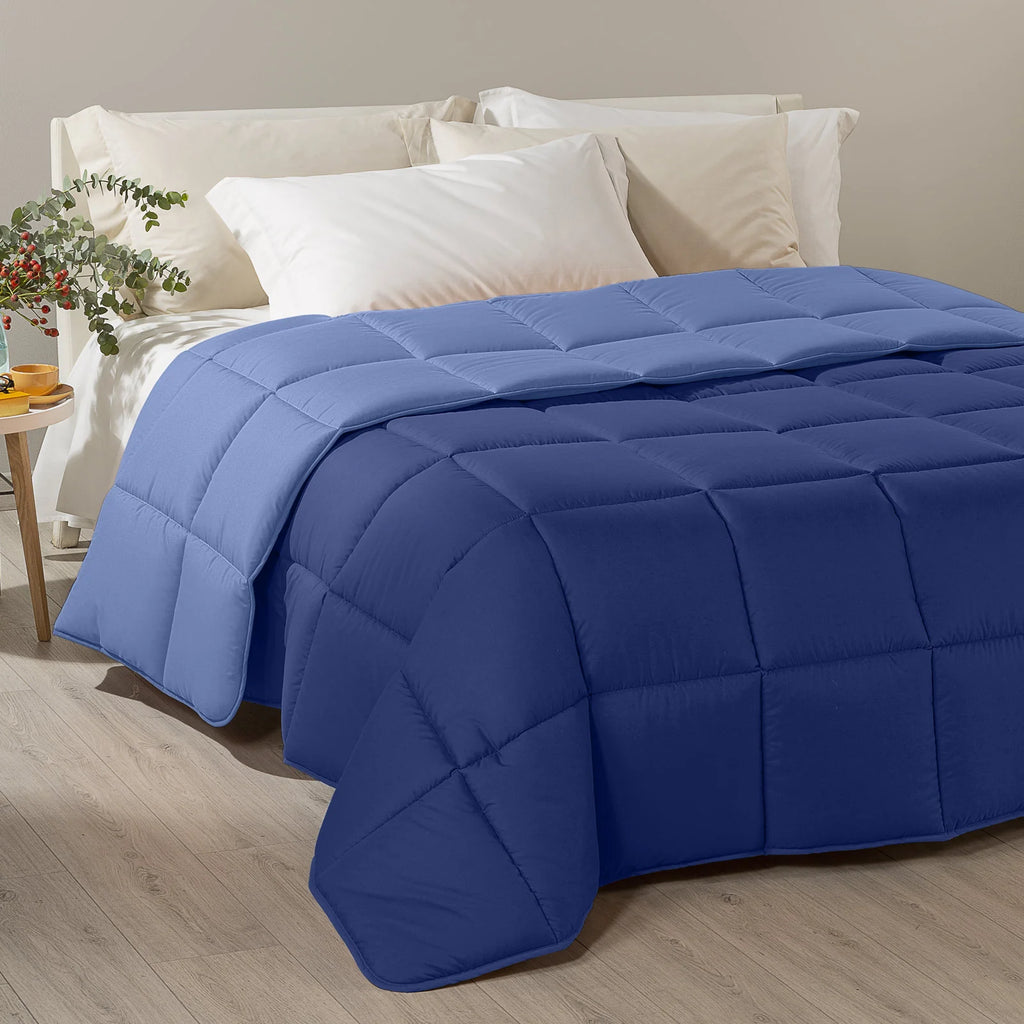 Trapunta invernale tinta unita Modern Piazza e Mezza