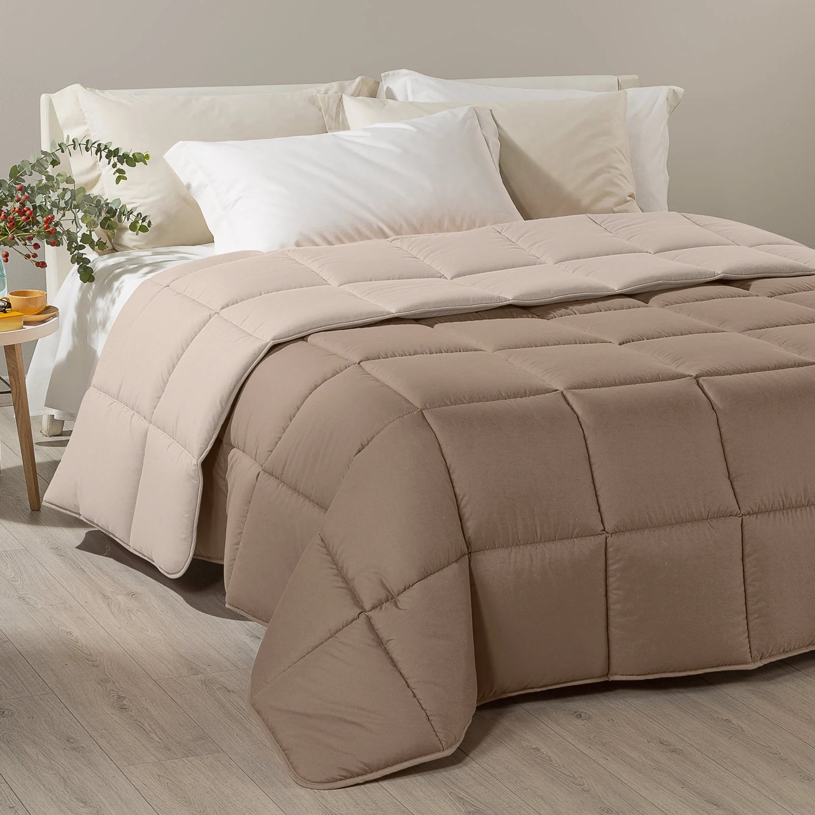 Trapunta invernale tinta unita Modern letto Singolo