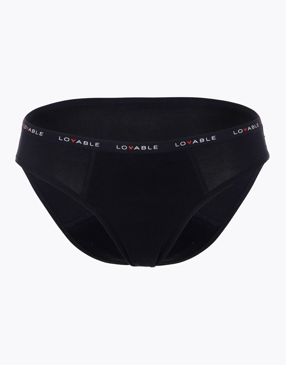 Slip da ciclo lavabile flusso medio in cotone biologico certificato